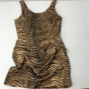 Mini Tiger print dress Size 5/6